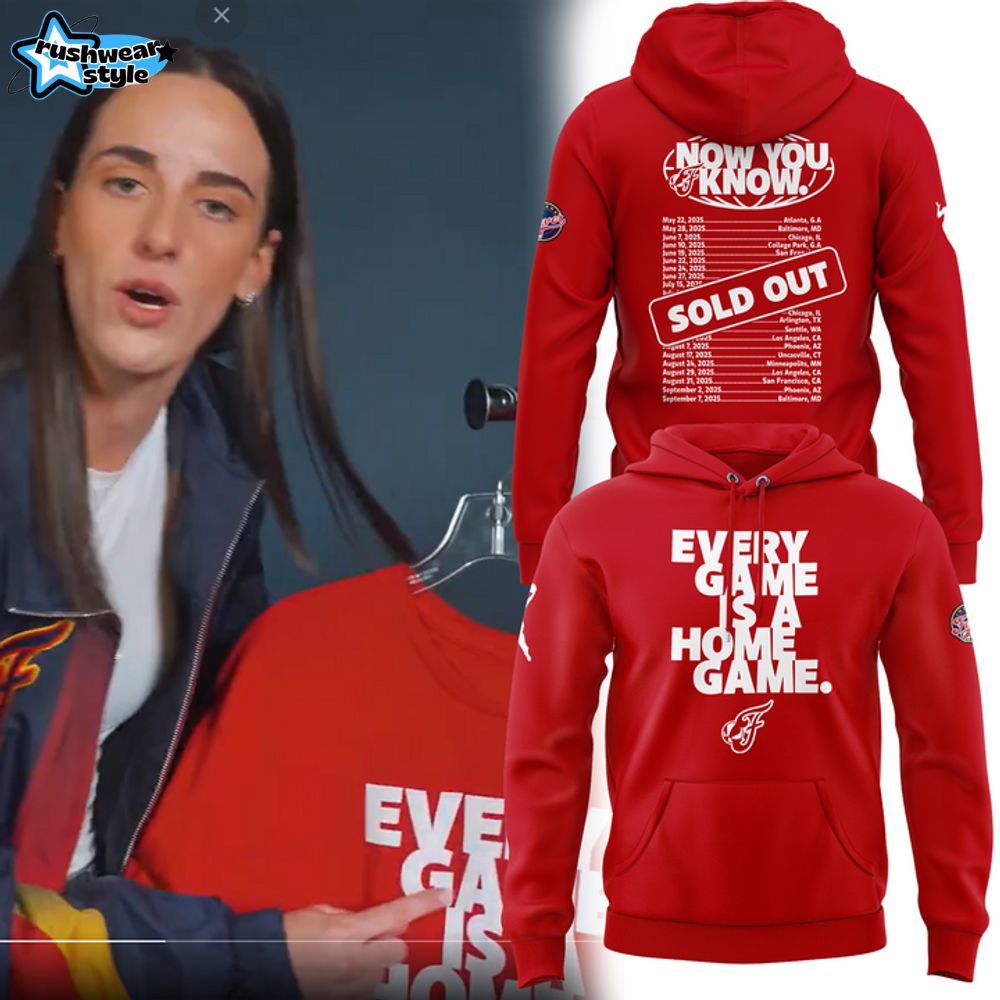 Indiana Fever "SOLD OUT" Tour 2025 Limited Edition Hoodie Indiana Fever "SOLD OUT" Tour 2025 Limited Edition Hoodie
