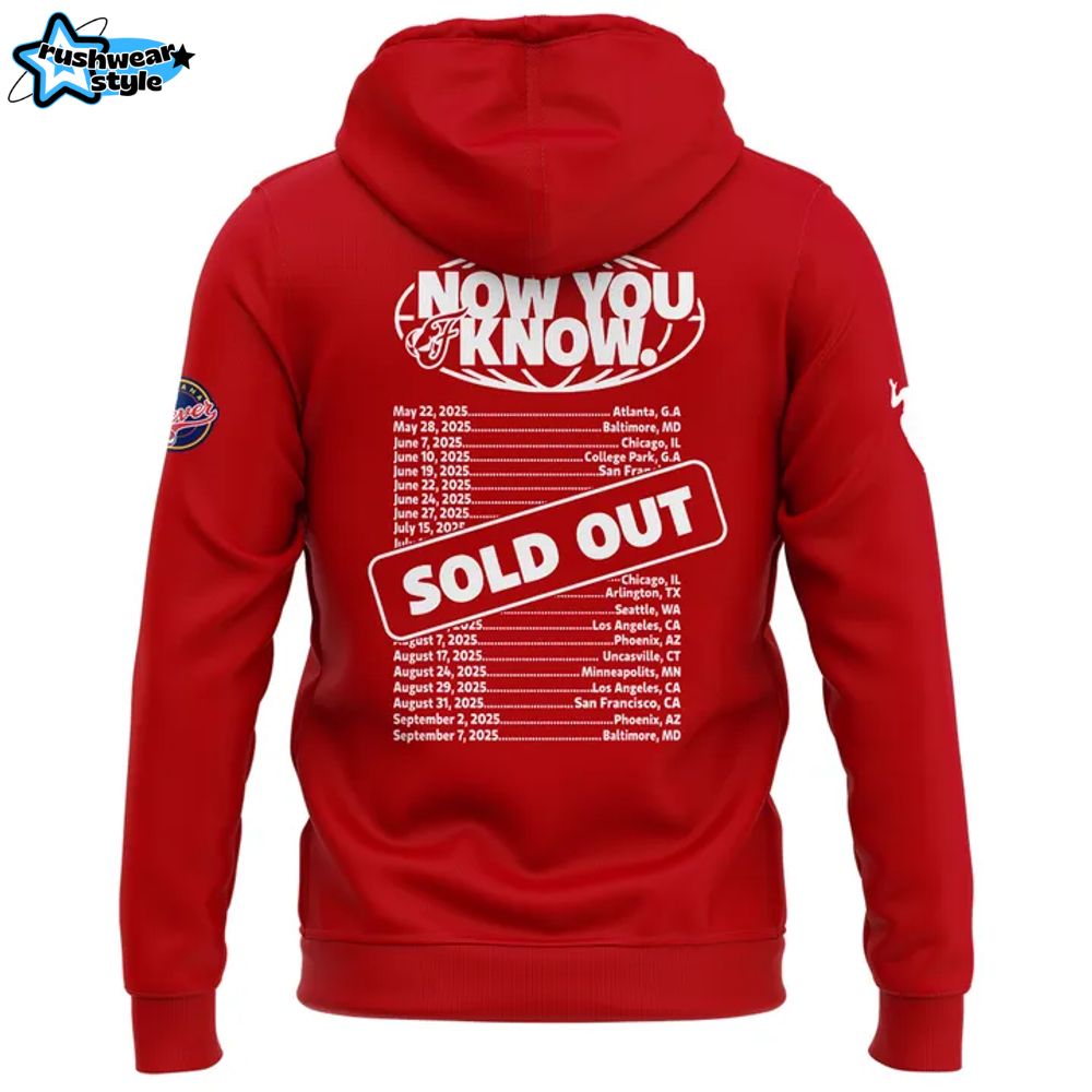 Indiana Fever "SOLD OUT" Tour 2025 Limited Edition Hoodie Indiana Fever "SOLD OUT" Tour 2025 Limited Edition Hoodie