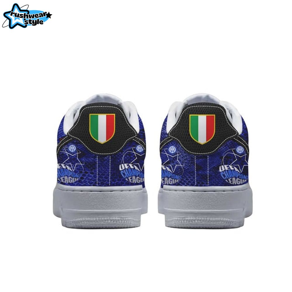 Inter Milan Nerazzurri UEFA Champions League Nike Air Force 1 Inter Milan Nerazzurri UEFA Champions League Nike Air Force 1