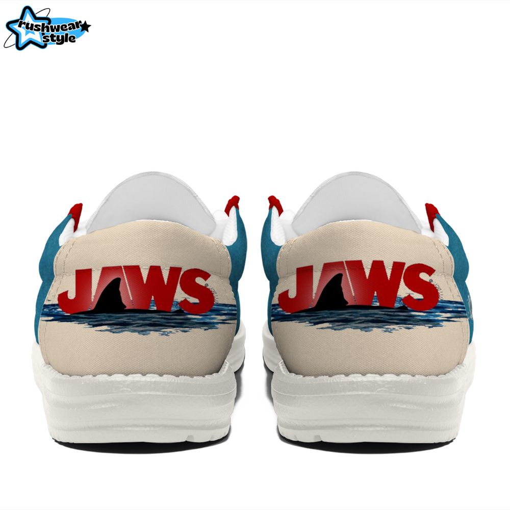 Jaws "50TH ANNIVERSARY" New 2025 Hey Dude Shoes Jaws "50TH ANNIVERSARY" New 2025 Hey Dude Shoes