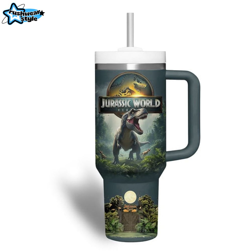Jurassic World Rebirth New 2025 Stanley Tumbler Jurassic World Rebirth New 2025 Stanley Tumbler