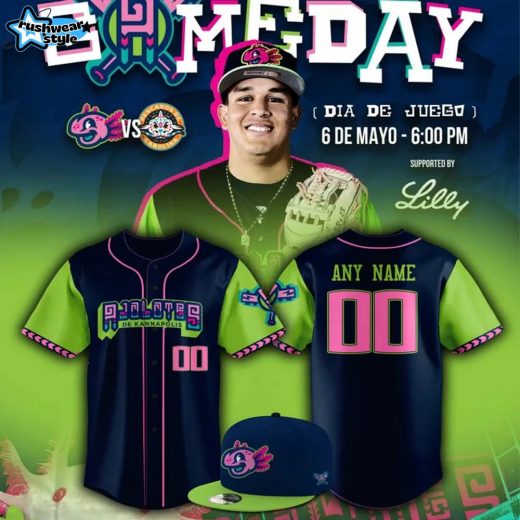Kannapolis Cannon Ballers 2025 Cinco de Mayo Uniforms Baseball Jersey