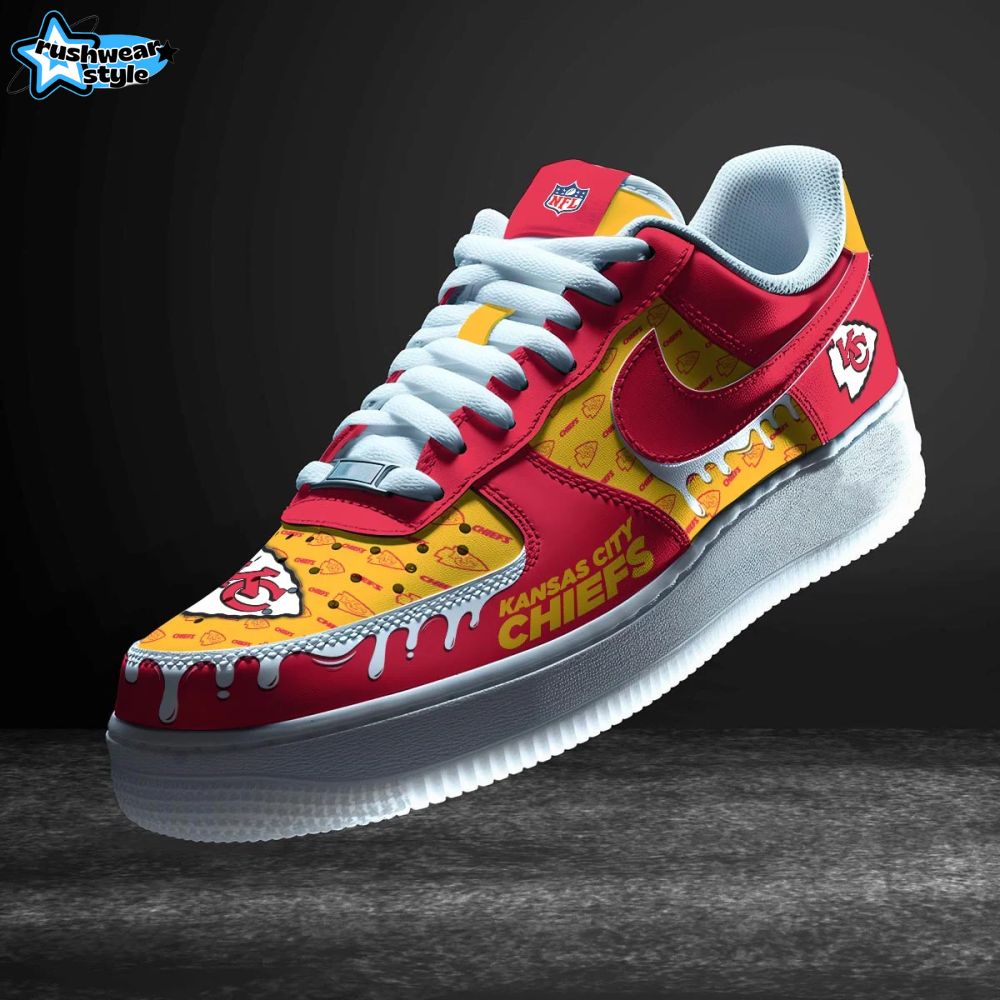 Kansas City Chiefs Nike Air Force 1 Custom Shoes Kansas City Chiefs Nike Air Force 1 Custom Shoes