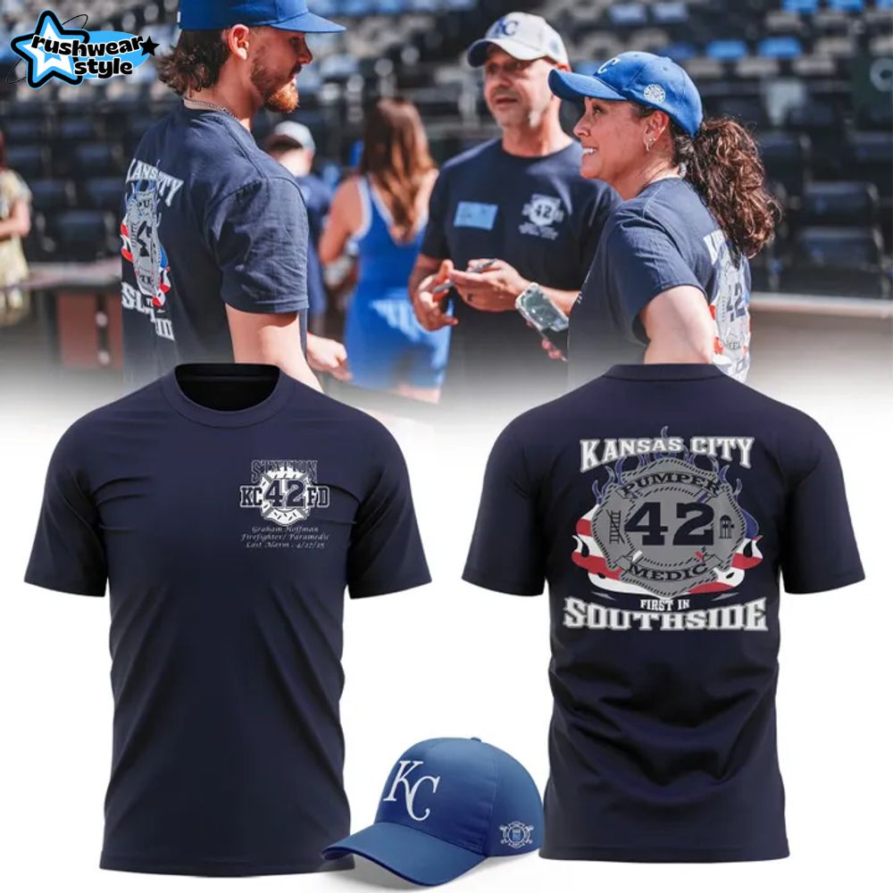 Kansas City Royals X KCFD Station 42 Tee Kansas City Royals X KCFD Station 42 Tee