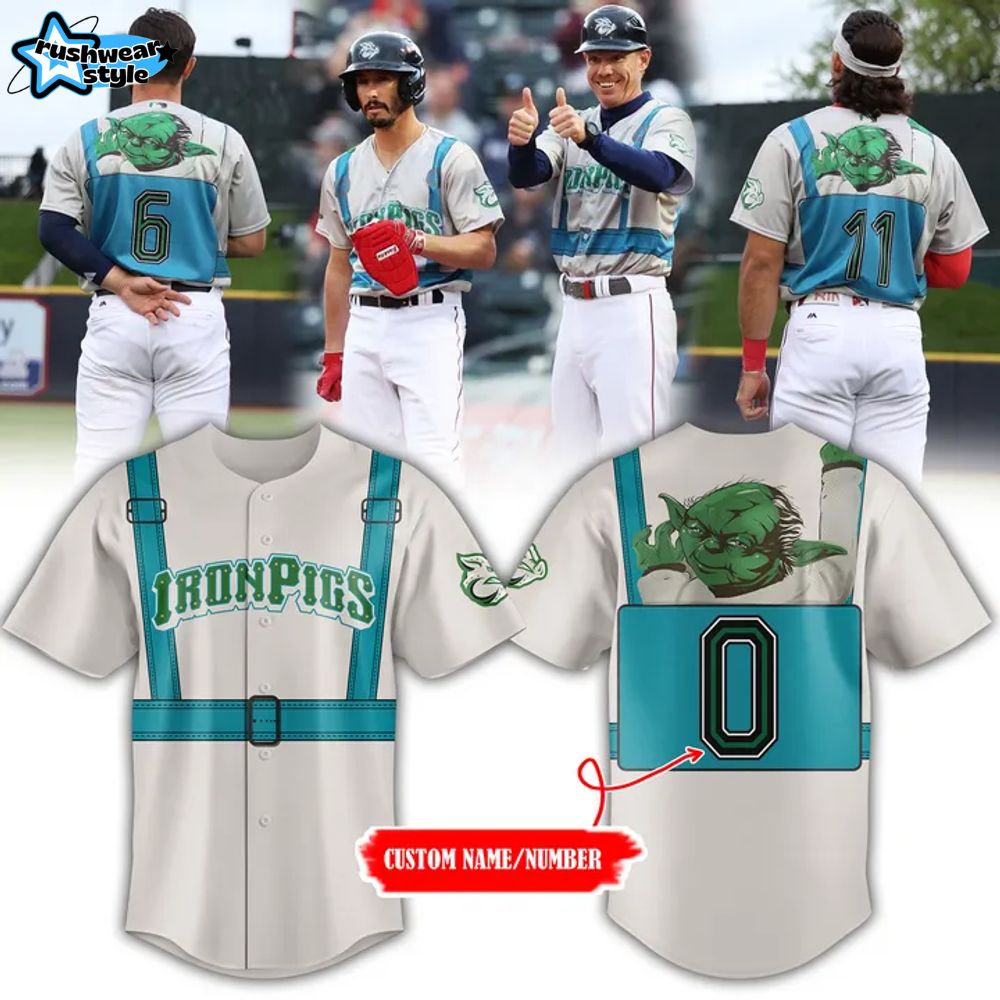 Lehigh Valley IronPigs Star Wars Night 2025 Baseball Jersey Lehigh Valley IronPigs Star Wars Night 2025 Baseball Jersey