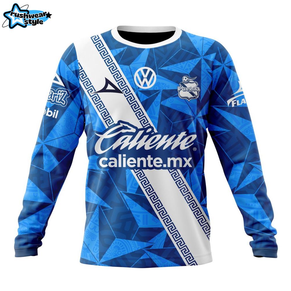 Liga Mx Club Puebla Away Aztec Custom Hockey Liga Mx Club Puebla Away Aztec Custom Hockey