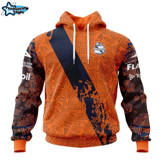 Liga Mx Club Puebla Away Aztec Custom Hoodie