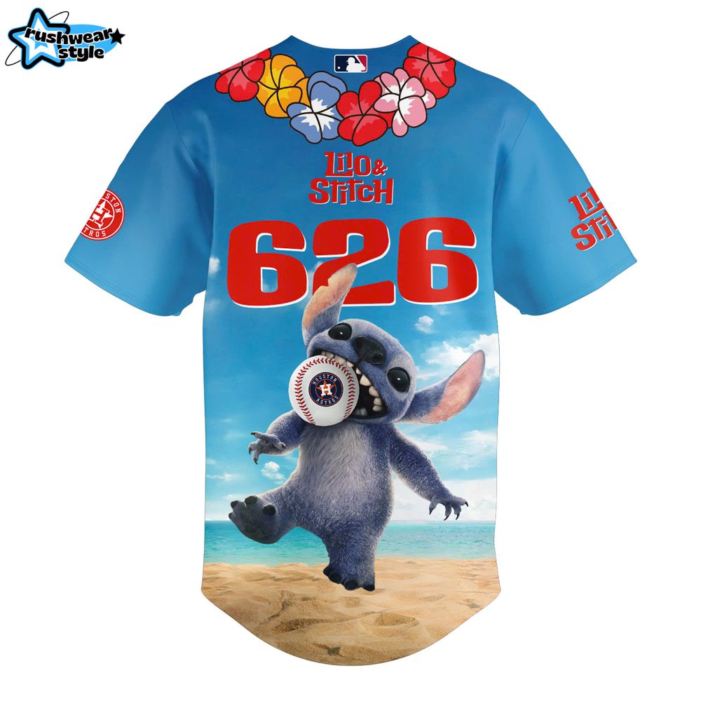 Lilo & Stitch Houston Astros Special Edition 2025 Baseball Jersey Lilo & Stitch Houston Astros Special Edition 2025 Baseball Jersey