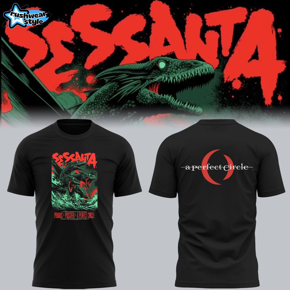 Limited Edition A Perfect Circle x Tour Sessanta Tee Limited Edition A Perfect Circle x Tour Sessanta Tee