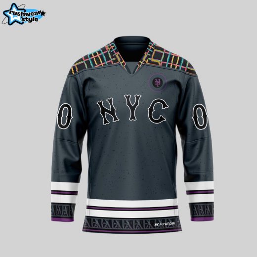 Limited Edition New York Mets Clay Holmes Hockey Jersey 2025