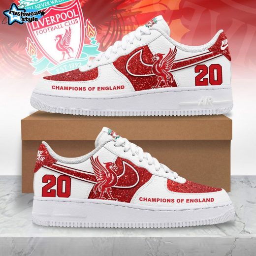 Liverpool FC 20 Champions Of England Nike Air Force 1