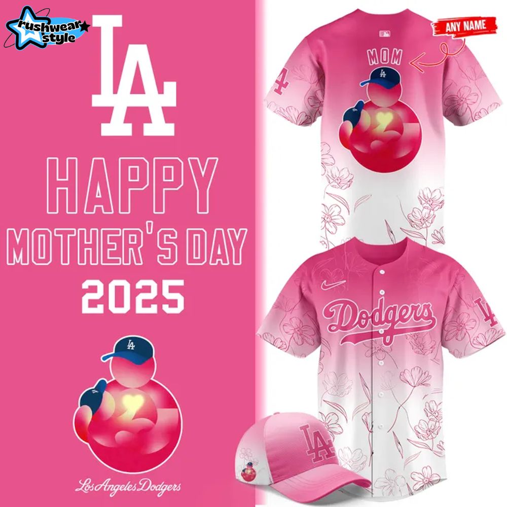 Los Angeles Dodgers Mother's Day Baseball Jersey Los Angeles Dodgers Mother's Day Baseball Jersey
