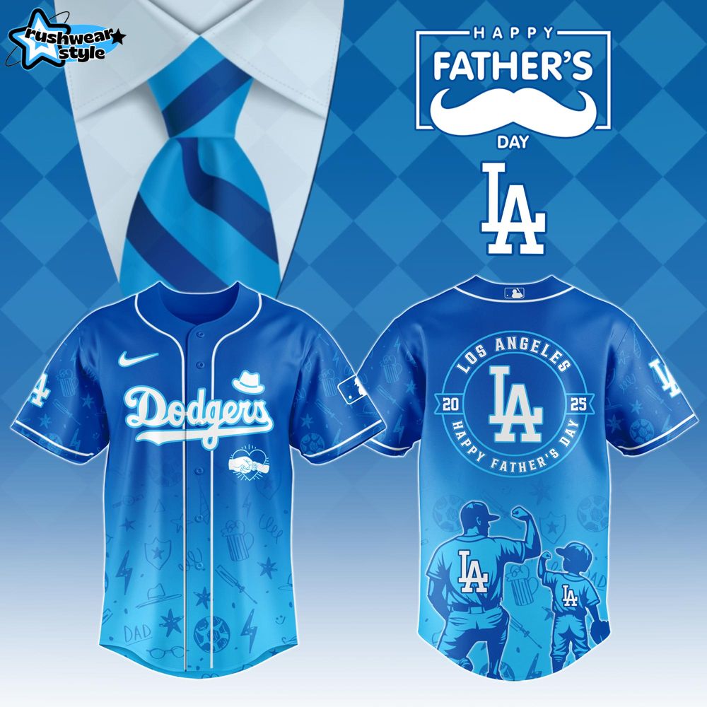 Los Angeles Dodgers Special Father’s Day Limited Edition Jersey Los Angeles Dodgers Special Father’s Day Limited Edition Jersey