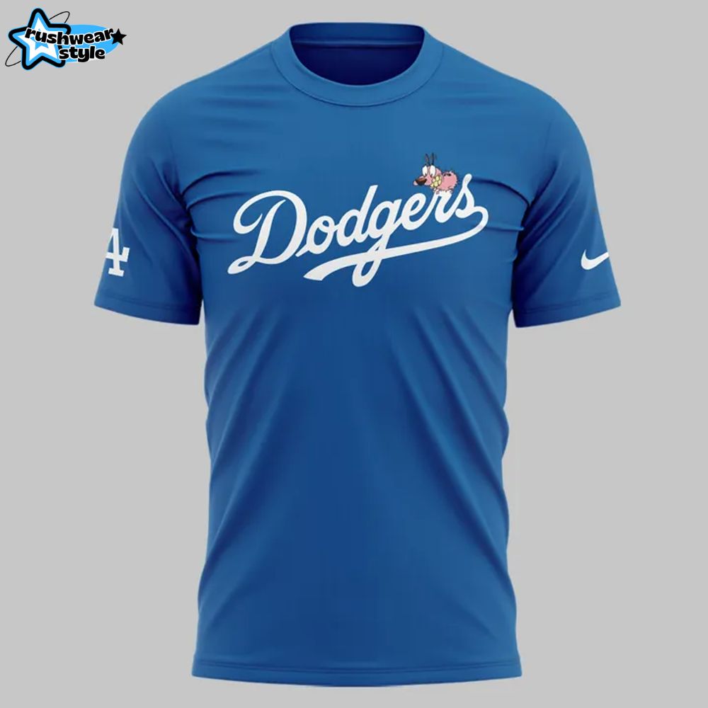 Los Angeles Dodgers x Courage Dog 2025 T-shirt Los Angeles Dodgers x Courage Dog 2025 T-shirt