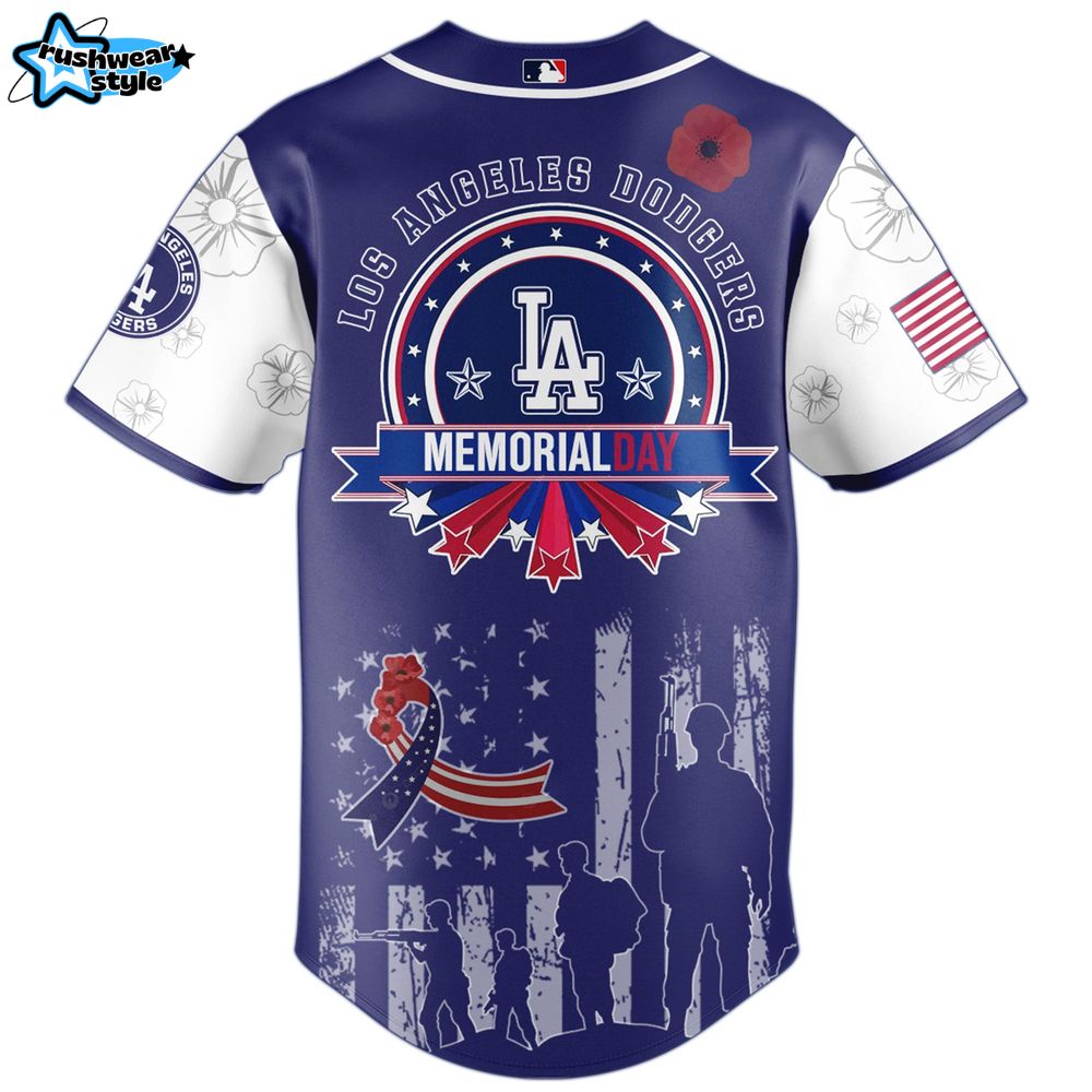 Los Angeles Dodgers x Memorial Day Game Night Jersey Los Angeles Dodgers x Memorial Day Game Night Jersey