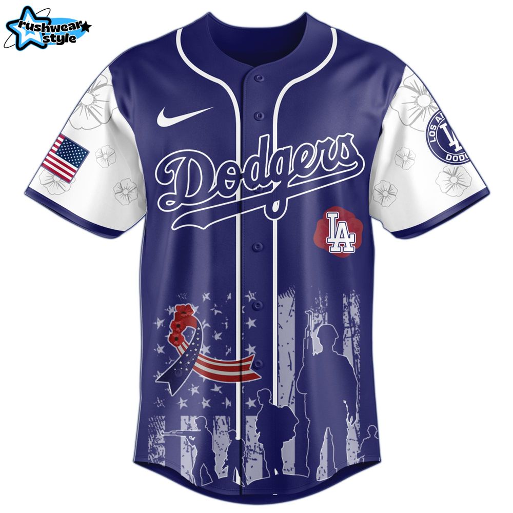 Los Angeles Dodgers x Memorial Day Game Night Jersey Los Angeles Dodgers x Memorial Day Game Night Jersey