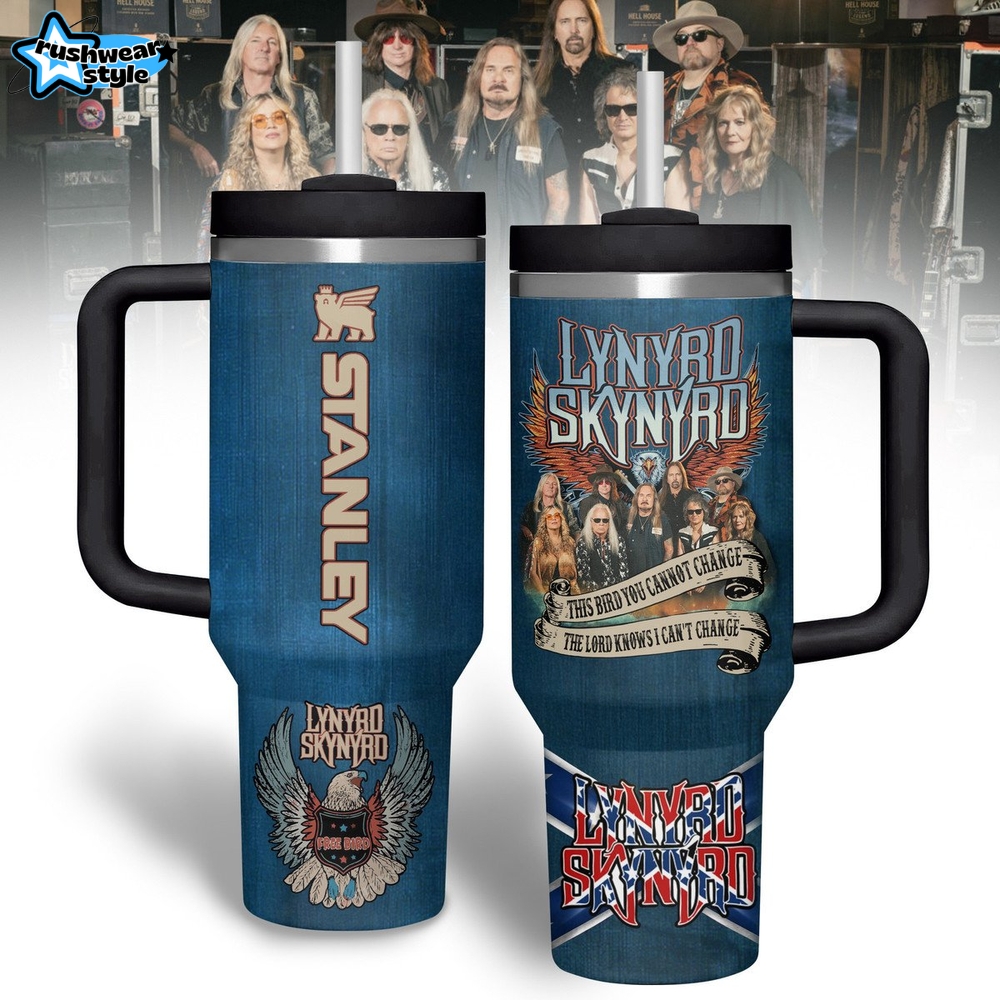 Lynyrd Skynyrd Rock Band Free Bird Special Stanley Tumbler Lynyrd Skynyrd Rock Band Free Bird Special Stanley Tumbler