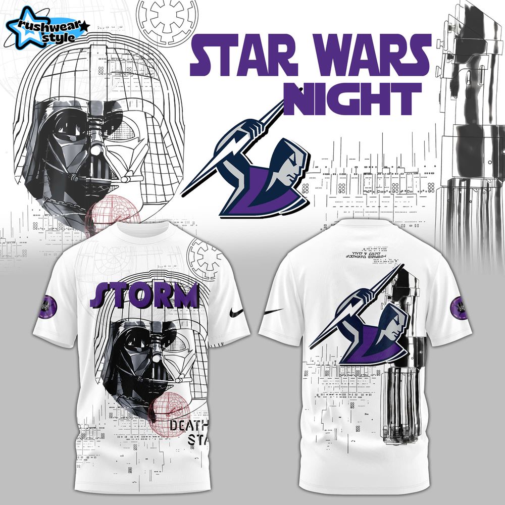 Melbourne Storm x Star Wars Death Limited Edition Shirt Melbourne Storm x Star Wars Death Limited Edition Shirt