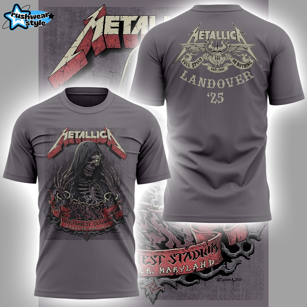 Metallica M72 World Tour "M72Landover" 2025 Shirt Metallica M72 World Tour "M72Landover" 2025 Shirt