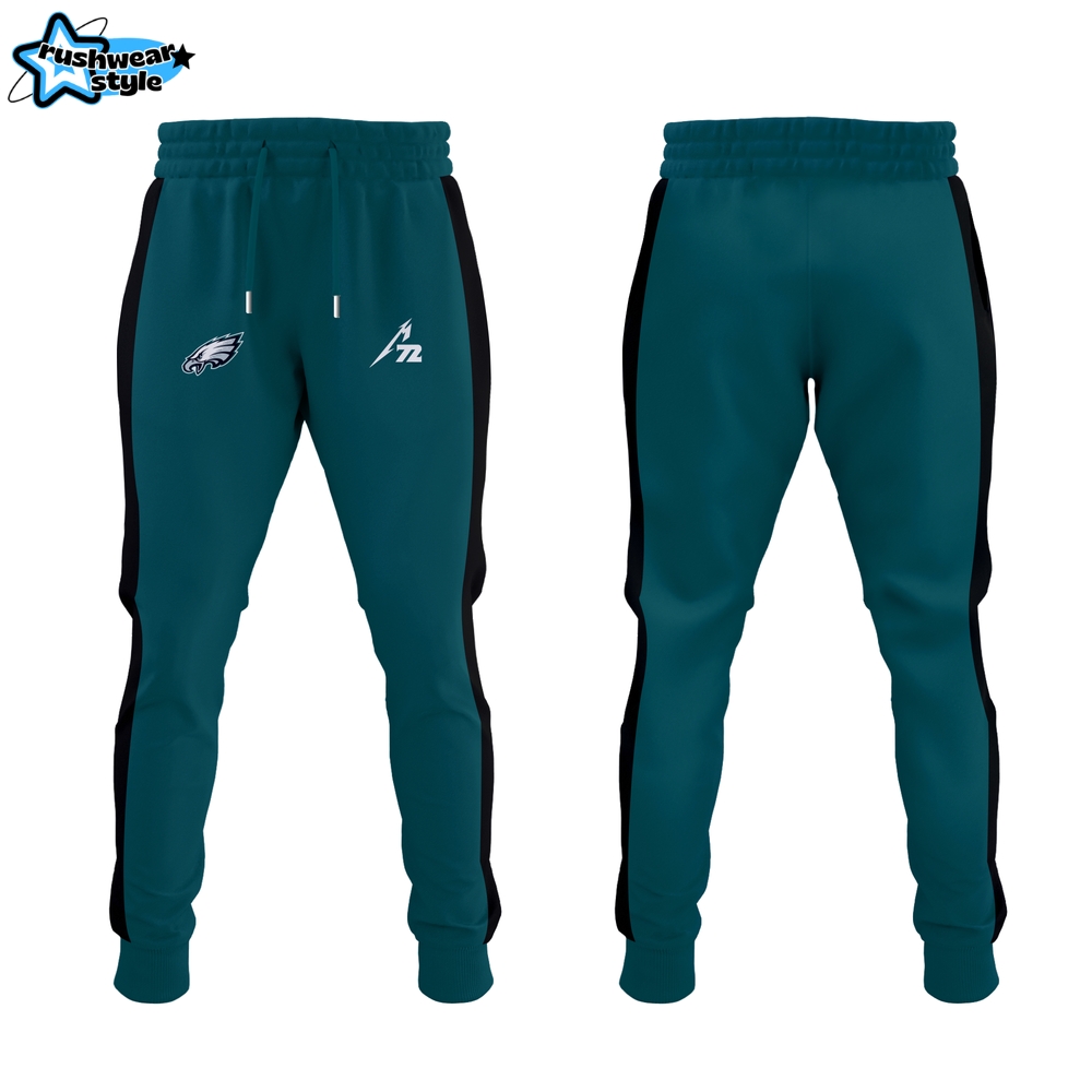 Metallica M72 World Tour x Philadelphia Eagles Shirt Hoodie Set Metallica M72 World Tour x Philadelphia Eagles Shirt Hoodie Set