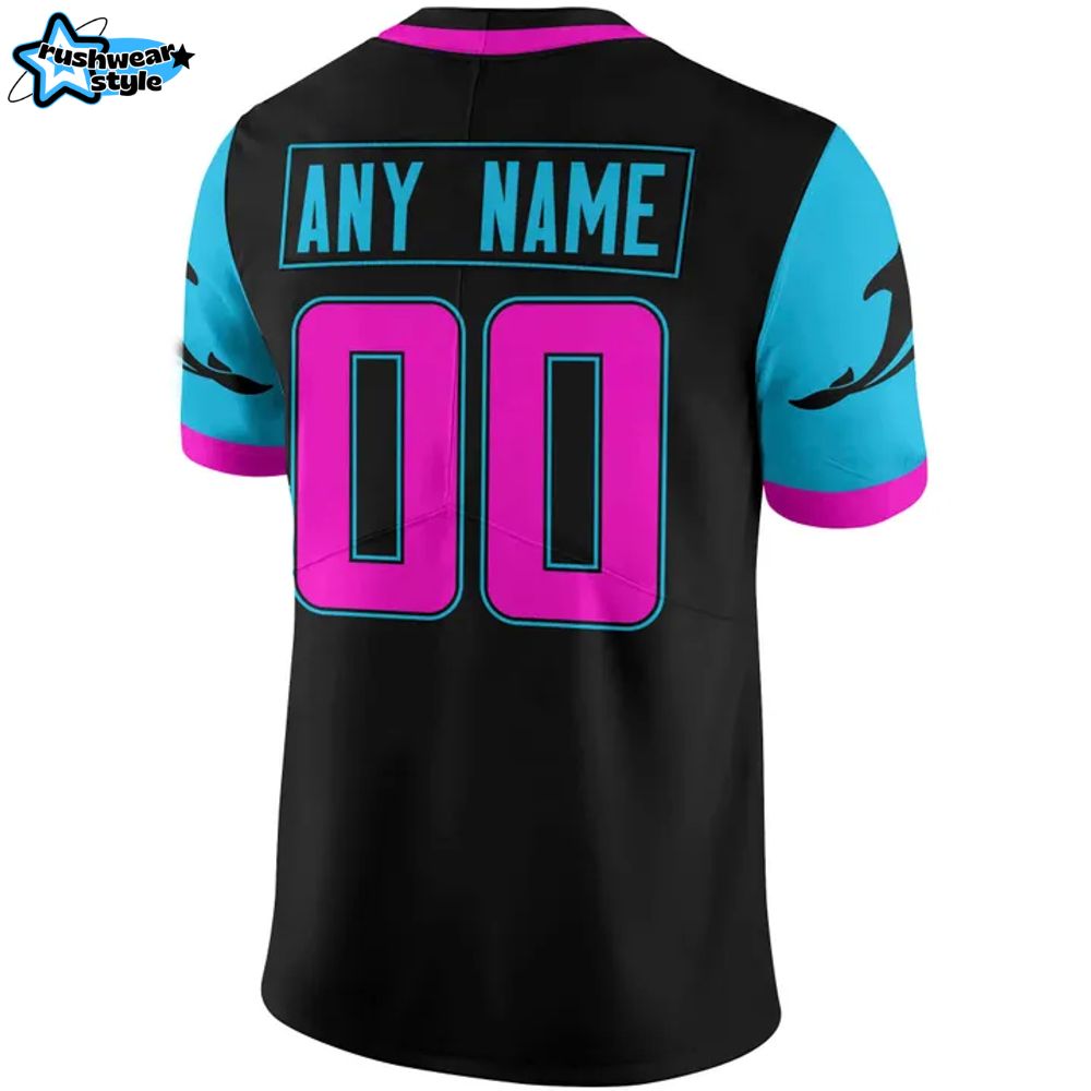 Miami Dolphins 2025 NFL "Miami Vice" Rivalries Football Jersey Miami Dolphins 2025 NFL "Miami Vice" Rivalries Football Jersey