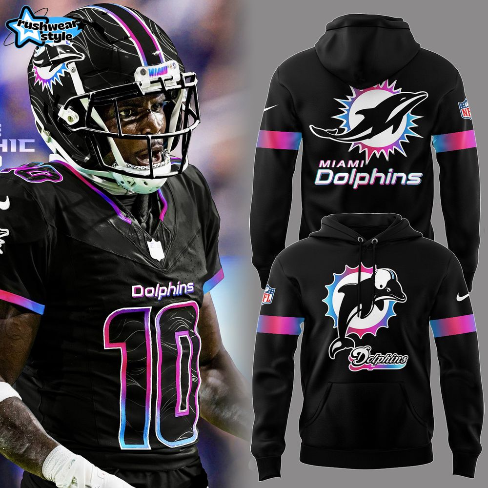 Miami Dolphins NFL x Vice City 2025 Hoodie Miami Dolphins NFL x Vice City 2025 Hoodie