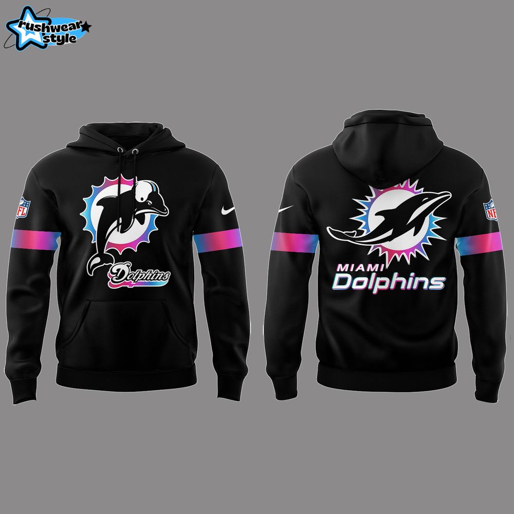 Miami Dolphins NFL x Vice City 2025 Hoodie Miami Dolphins NFL x Vice City 2025 Hoodie