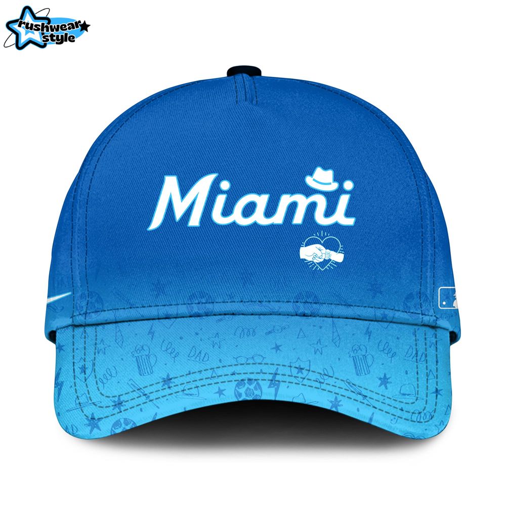 Miami Marlins Special Father’s Day Limited Edition Hoodie Miami Marlins Special Father’s Day Limited Edition Hoodie