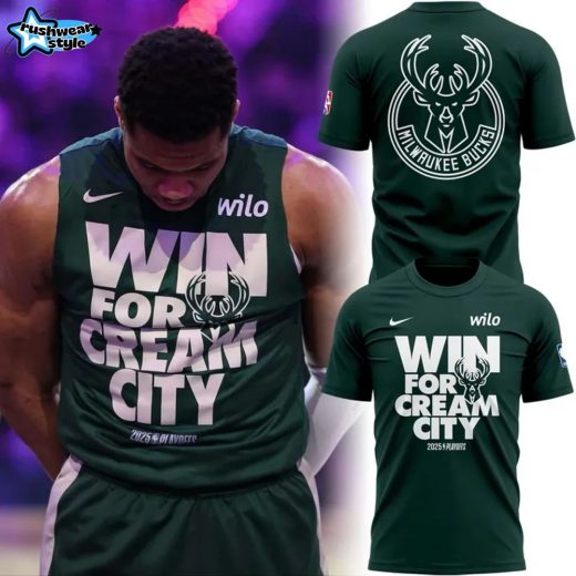 Milwaukee Bucks Win For Cream City Tee