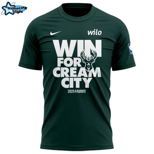 Milwaukee Bucks Win For Cream City Tee