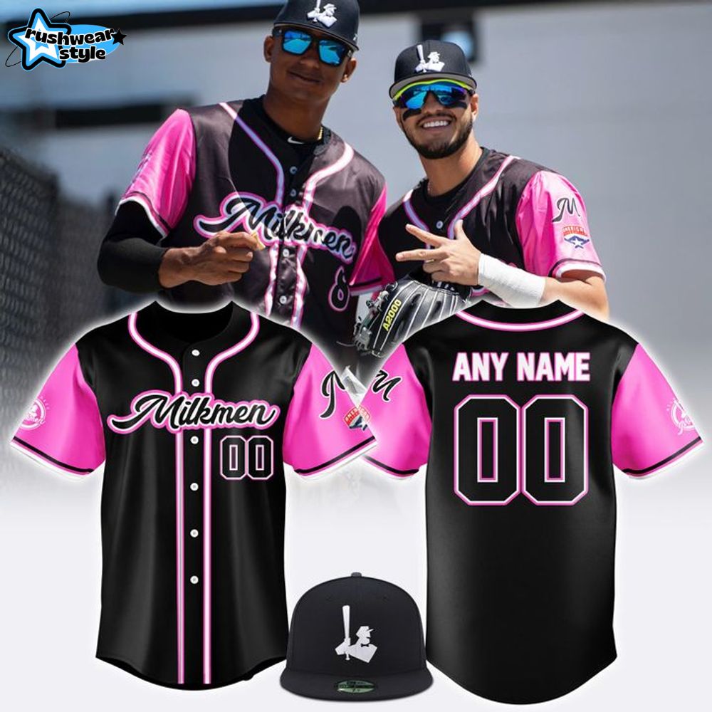 Milwaukee Milkmen x Mother's Day Night Baseball Jersey Milwaukee Milkmen x Mother's Day Night Baseball Jersey