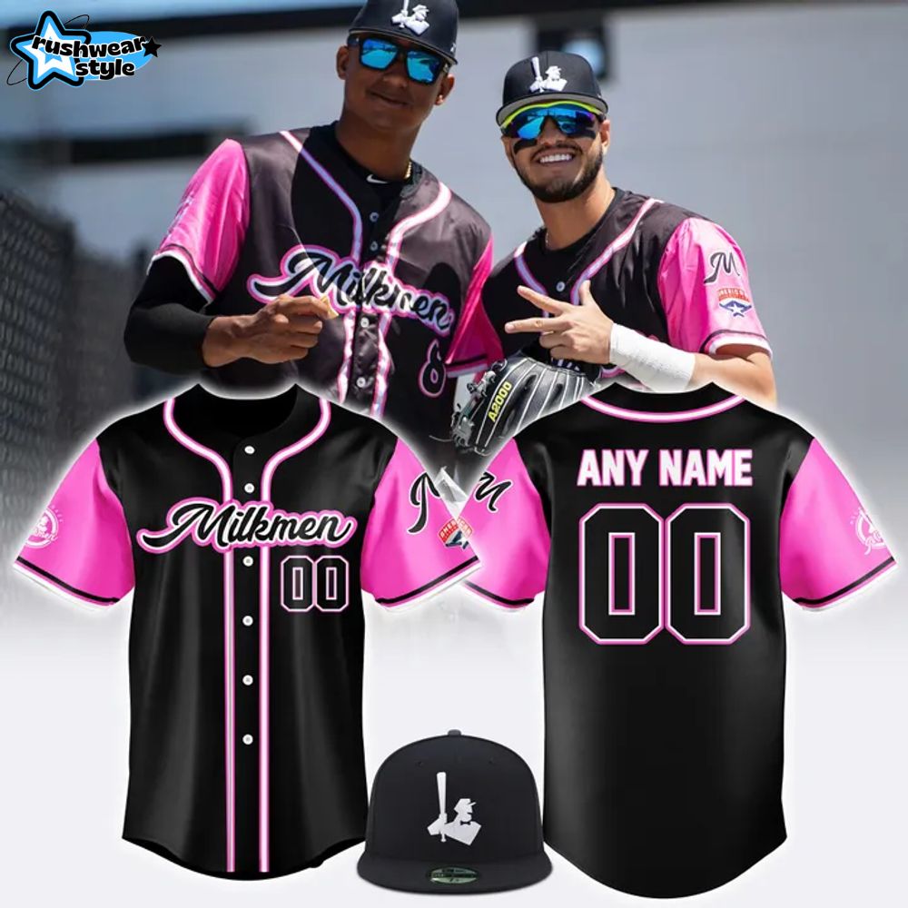Milwaukee Milkmen x Mother's Day Night Baseball Jersey Milwaukee Milkmen x Mother's Day Night Baseball Jersey