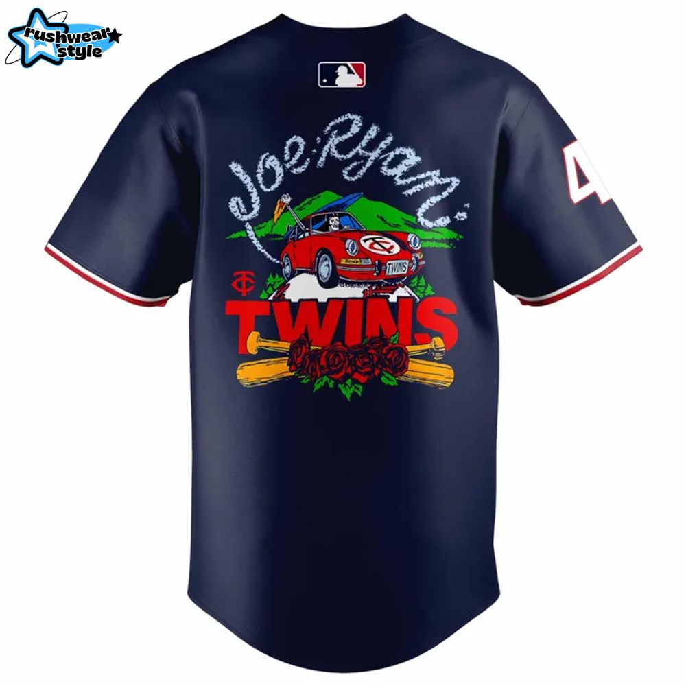 Minnesota Twins Joe Ryan x Homage x Grateful Dead Navy Jersey Minnesota Twins Joe Ryan x Homage x Grateful Dead Navy Jersey