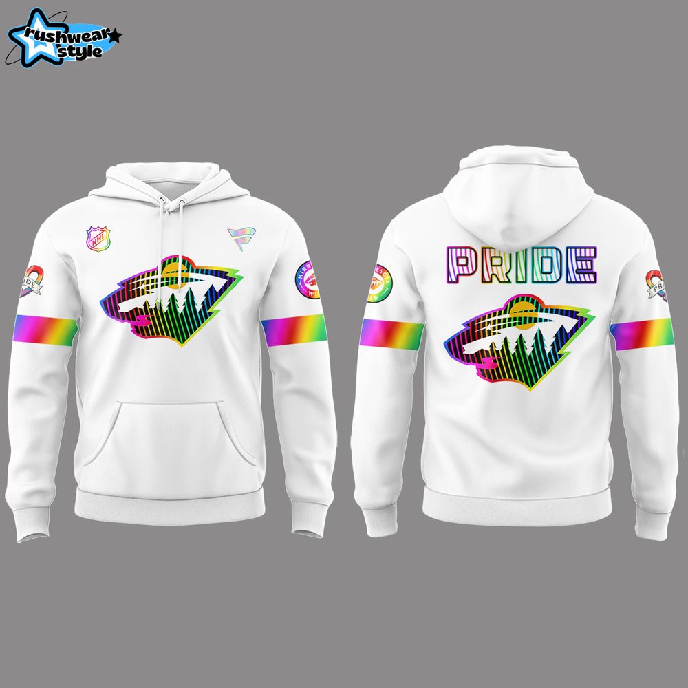 Minnesota Wild X Pride Night Special Edition Hoodie Minnesota Wild X Pride Night Special Edition Hoodie