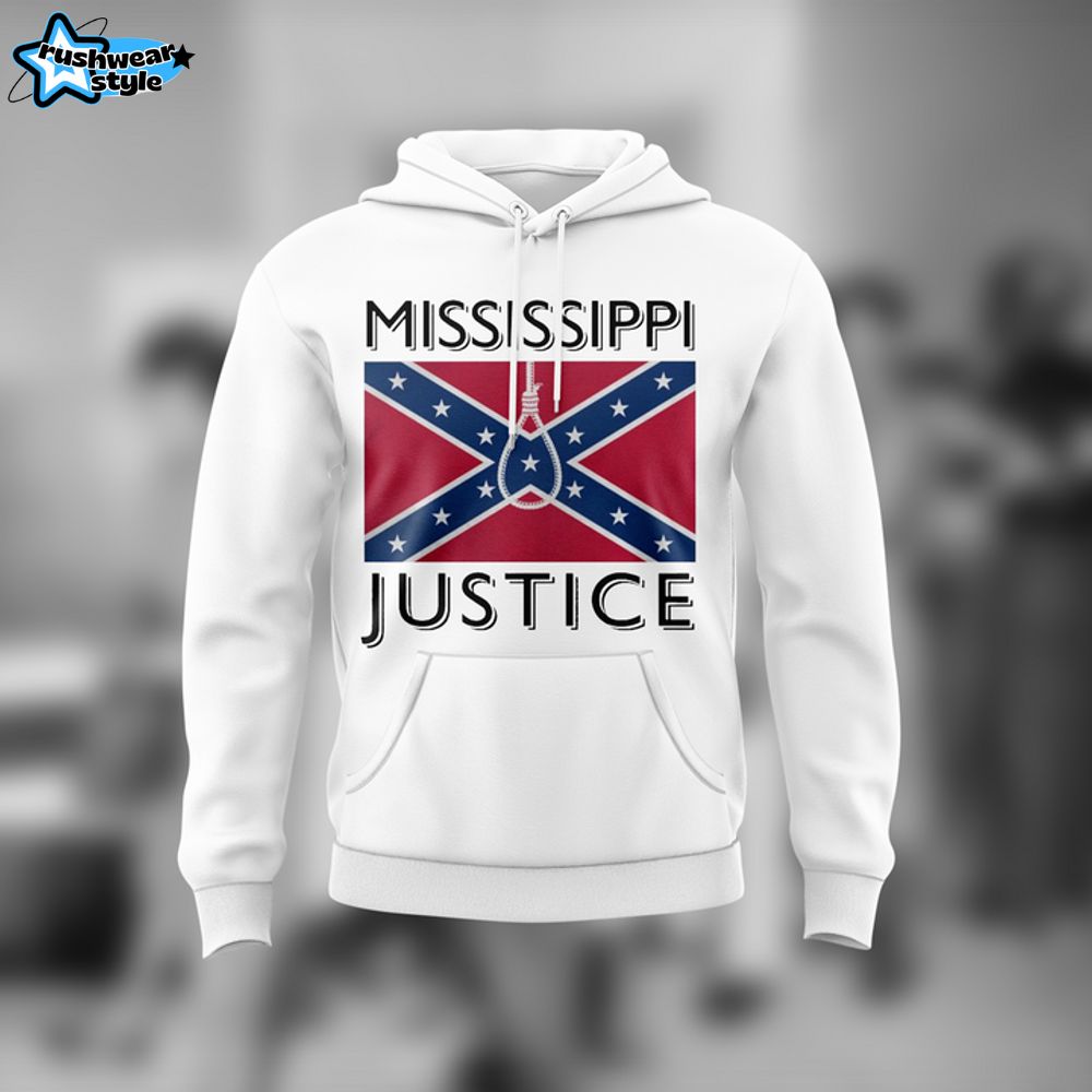 Mississippi Justice Special White Hoodie Mississippi Justice Special White Hoodie