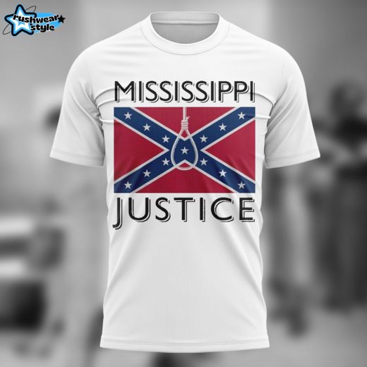 Mississippi Justice Special White Tee