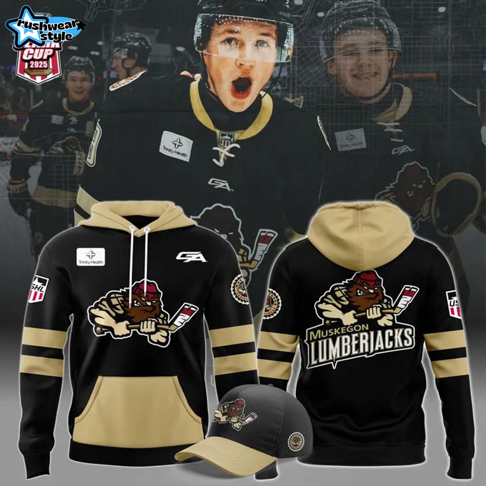 Muskegon Lumberjacks Clark Cup 2025 Special Hoodie Muskegon Lumberjacks Clark Cup 2025 Special Hoodie