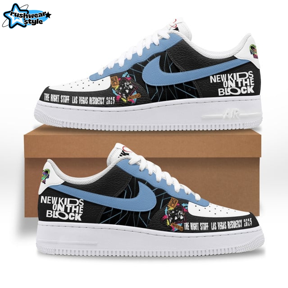 New Kids on The Block The Right Stuff Las Vegas Residency Nike Air Force 1 New Kids on The Block The Right Stuff Las Vegas Residency Nike Air Force 1