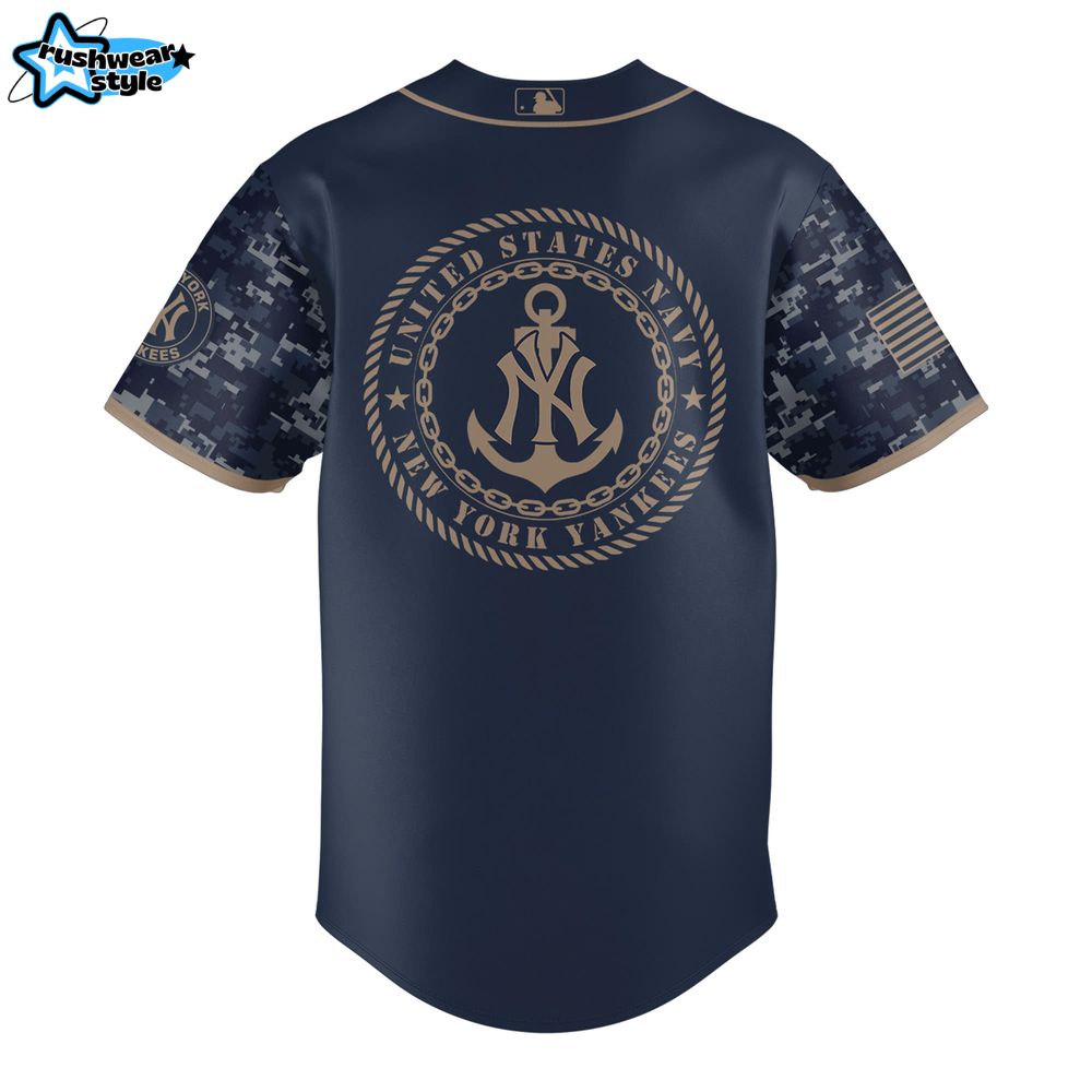 New York Yankees Armed Forces Day 2025 Baseball Jersey New York Yankees Armed Forces Day 2025 Baseball Jersey
