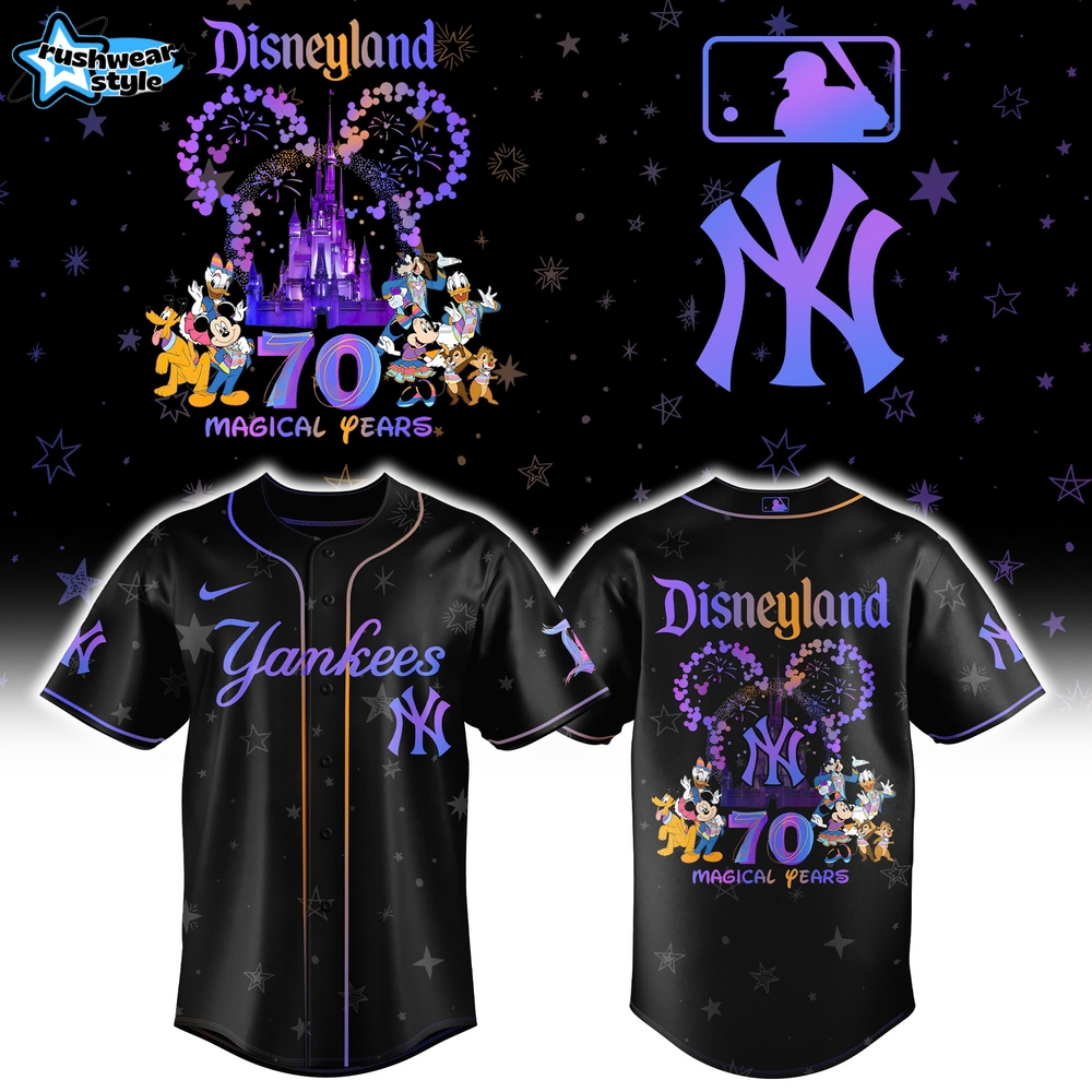 New York Yankees x Disneyland 70th Baseball Jersey Combo New York Yankees x Disneyland 70th Baseball Jersey Combo