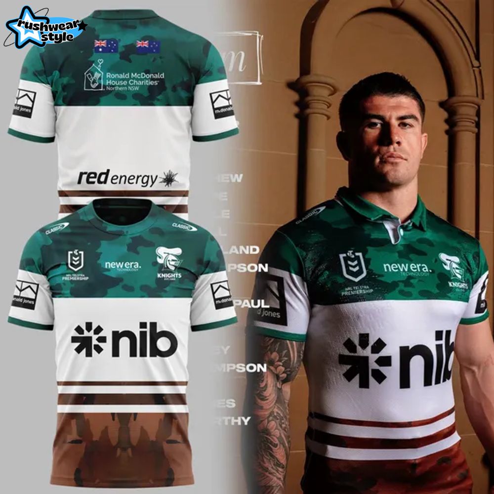 Newcastle Knights 2025 Anzac Day Special Tee Newcastle Knights 2025 Anzac Day Special Tee