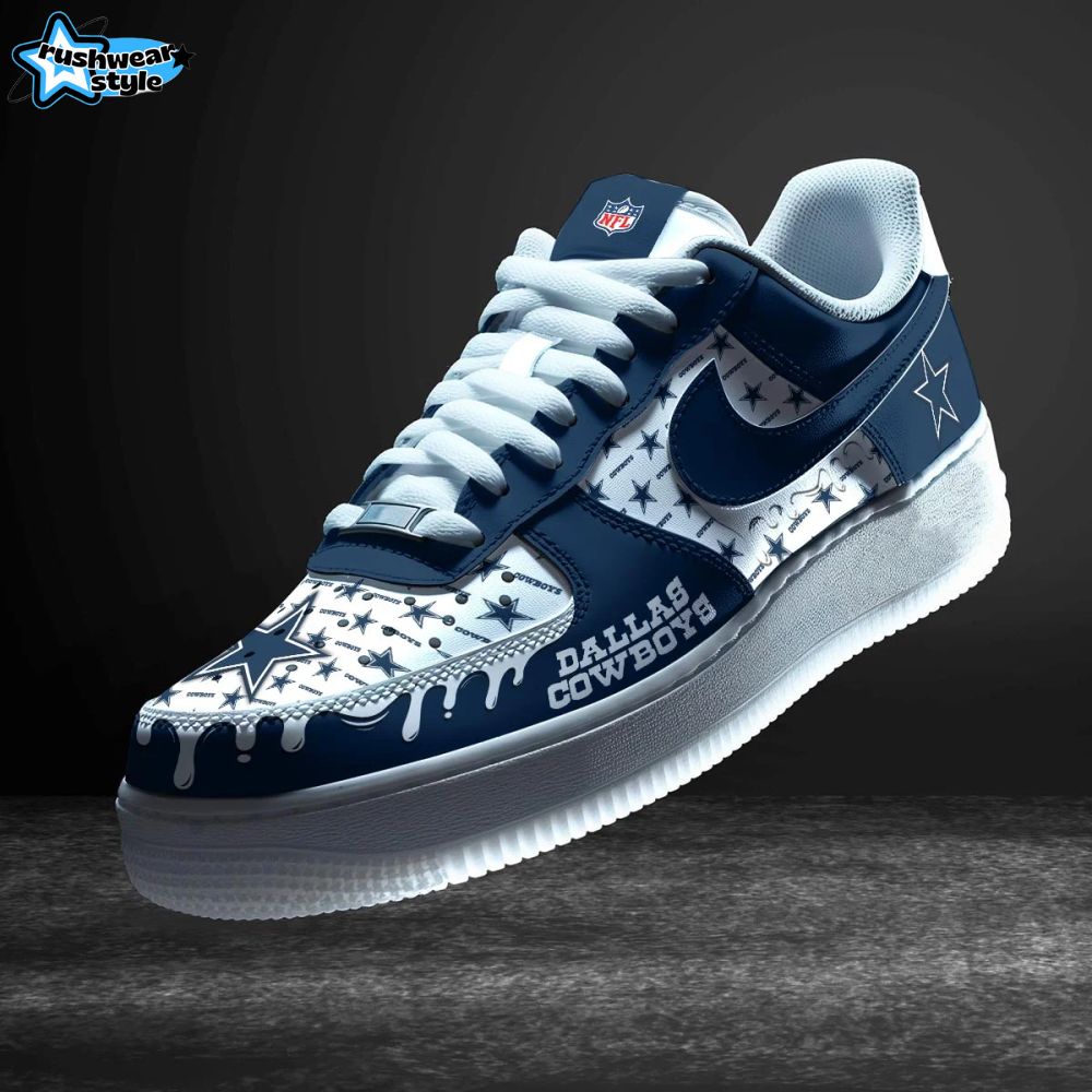 Nfl Dallas Cowboys Nike Air Force 1 Custom Shoes Nfl Dallas Cowboys Nike Air Force 1 Custom Shoes