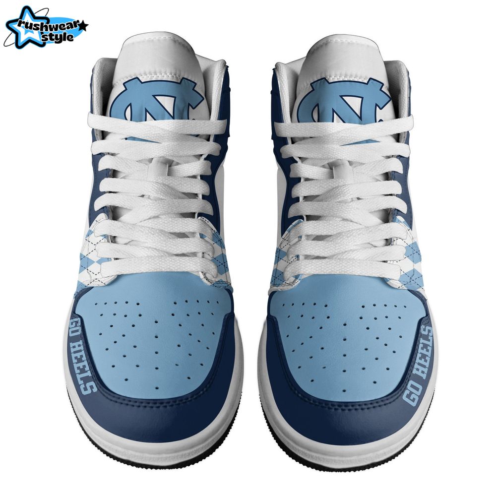 North Carolina Tar Heels Basketball Team Air Jordan 1 Sneaker North Carolina Tar Heels Basketball Team Air Jordan 1 Sneaker
