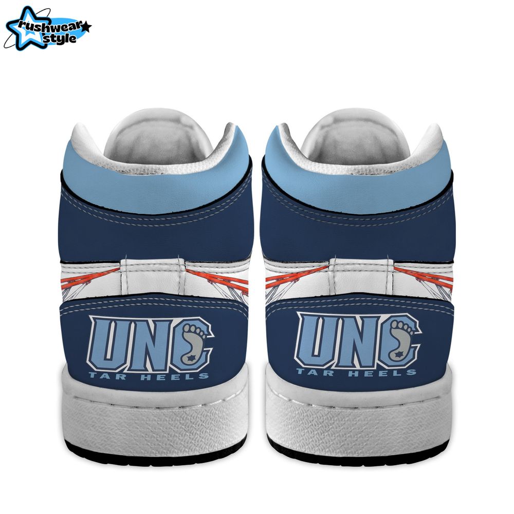 North Carolina Tar Heels Basketball Team Air Jordan 1 Sneaker North Carolina Tar Heels Basketball Team Air Jordan 1 Sneaker