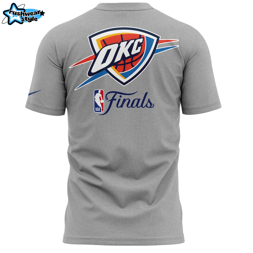 Oklahoma City Thunder 2025 Western Conference Finals Champions Shirt Oklahoma City Thunder 2025 Western Conference Finals Champions Shirt
