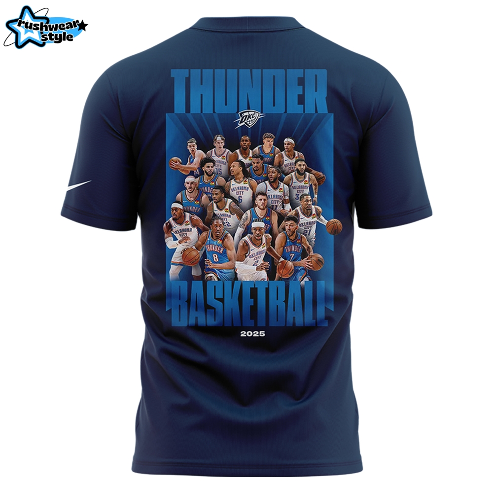 Oklahoma City Thunder Final 2024/2025 NBA Western Conference Champions Shirt Oklahoma City Thunder Final 2024/2025 NBA Western Conference Champions Shirt