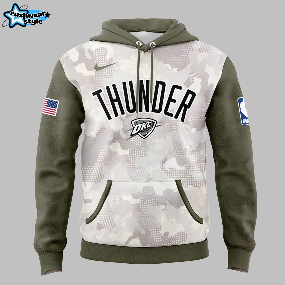 Oklahoma City Thunder NBA x Memorial Day 2025 Hoodie Oklahoma City Thunder NBA x Memorial Day 2025 Hoodie