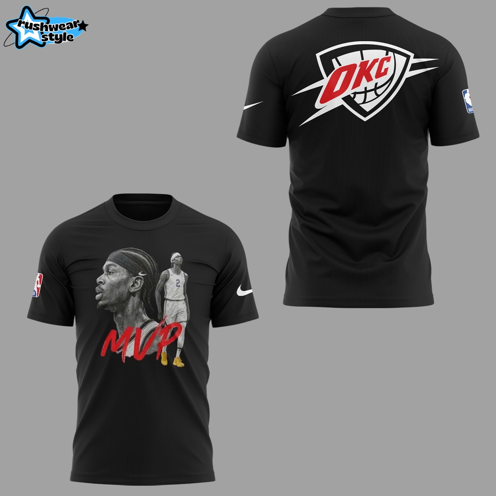 Oklahoma City Thunder x The MVP NBA 2024-2025 Special Shirt Oklahoma City Thunder x The MVP NBA 2024-2025 Special Shirt