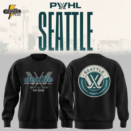 PWHL Seattle Limited Edition 2025 Black Sweatshirt