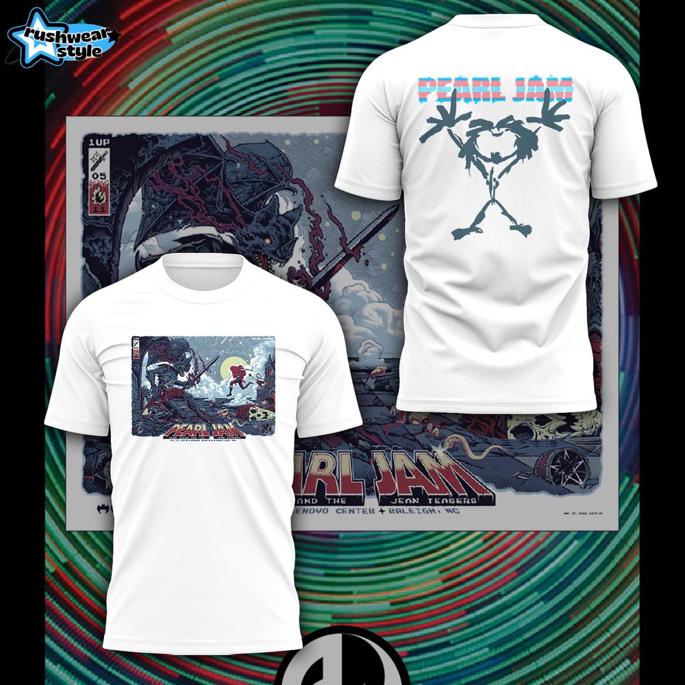 Pearl Jam Limited Edition "Dark Matter Tour" T-Shirt Pearl Jam Limited Edition "Dark Matter Tour" T-Shirt